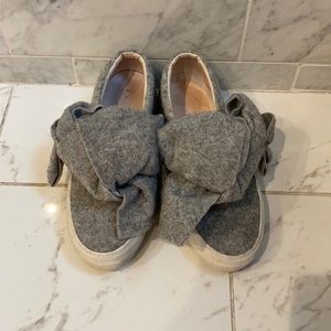 Joshua Sanders Bow Slip on Sneakers